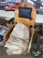 Wooden child seat