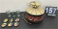 Vintage Coca-Cola Light, Saucers and Cups