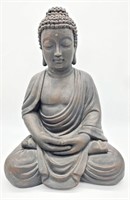 Ceramic Bronze Finished Buddha Sculpture