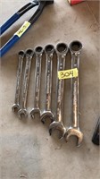 6 STANDARD RATCHETING WRENCHES