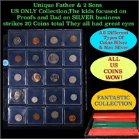 Unique Father & 2 Sons US ONLY Collection,The kids