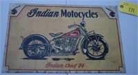 Indian Motorcycles sign