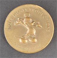 Walt Disney 50th Anniversary Bronze Coin
