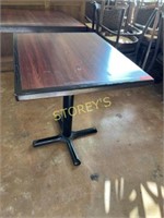 30" Sq. Dining Table - Reg. Base