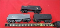 Lionel Train Cars Jersey Central Lines, Lionel