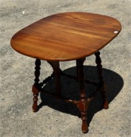 MAPLE BUTTERFLY TABLE 24 X 12 X 25 INCHES
