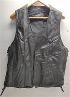 Leather Sophistication Vest