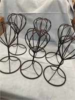 6 Hat Stands