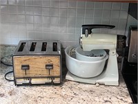 Sunbeam mixmaster mixer & toaster