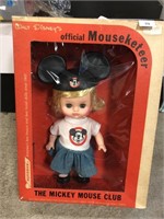 Vintage Mouseketeer doll.
