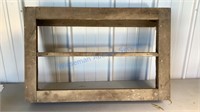 HEAVY BARNWOOD SHELF