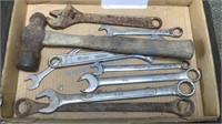 WRENCHES AND HAMMER