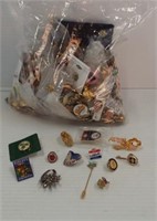 Very large lots of pins including Girl Scout,
