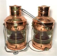 Anchor Copper & Glass Railroad Lanterns