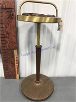 Ashtray stand, 22.5" tall