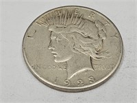 1923 S Silver Peace Dollar Coin