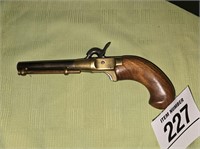 Black powder pistol, .44 cal. Derringer - .....