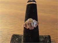 1960 10k gold Dixon High school ring, 10k ring.