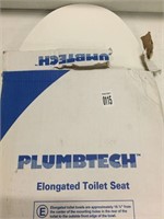 PLUMBTECH ELONGATED TOILET SEAT