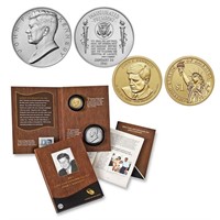2015 US Mint Coin and Chronicles Set JFK
