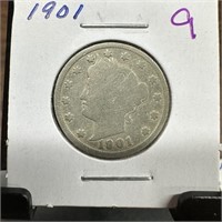 1901 LIBERTY V NICKEL