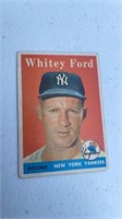 1958 Topps Whitey Ford Pitcher New York Yankees #3