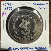 1776-1976 BICENTENNIAL MEDAL TOKEN