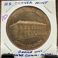 US DENVER MINT / BRONZE COMM MEDAL