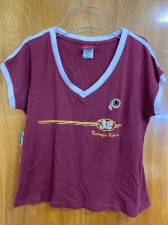Women’s large Redskins football shirt