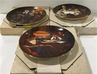 Knowles Norman Rockwell plates