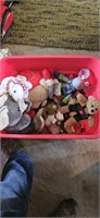 Tote Full of Stuffed Animals