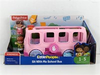NEW Little People Sit With Me School Bus Toy