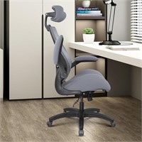 $200  BOLISS Mesh Office Chair BLS-2818H Grey