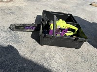 Poulin Wild Chainsaw with Carrying Case