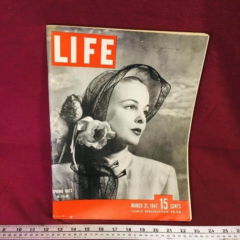 Life Magazine March, 31st 1947 Issue