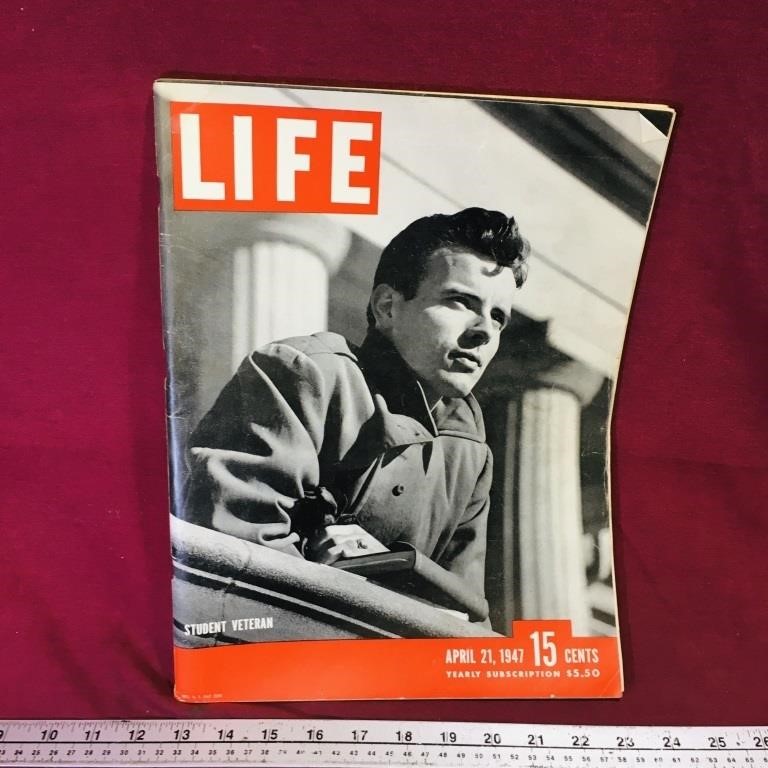 Life Magazine April, 27th 1947 Issue