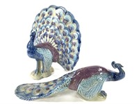 Peacocks, Madeline Originals Calif. Pottery 15"