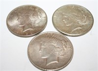 1922 Peace Silver Dollars
