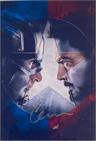 Autograph  Avengers Civil War Photo