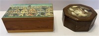 San Francisco wooden box 5.25” L x 3.25” W x 2”