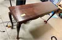 solid wood couch table entry table