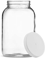 Paksh Novelty 1-Gallon Glass Jar Wide Mouth with