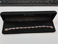 OF) beautiful 925 sterling silver bracelet