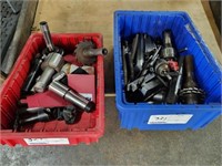 GROUP OF VARIOUS DAMAGED TOOL HOLDERS