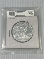2021 Silver Eagle Coin