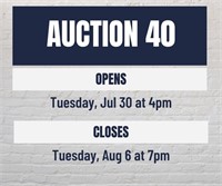 UsedTwo Auction 40 Dates and Times