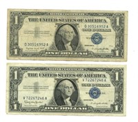 1957-A & 1957-B Series U.S. $1 Silver