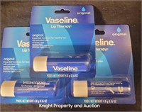 3 Vaseline Lip Therapy 0.16 oz