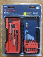 (BC) NIB Bosch 8 pc glass & tile bit set GT3000