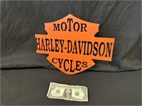 Harley Davidson Steel Plate Sign